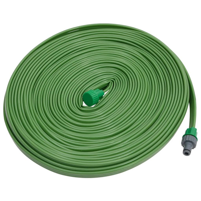 Škropilna cev 3-delna zelena 7,5 m PVC